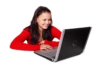 Happy Smiling Computer